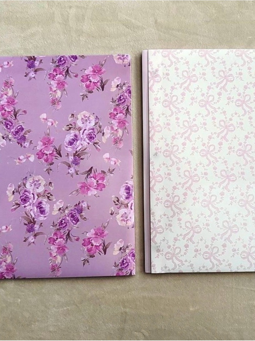Loveshackfancy Floral Lavender & Pink Decorative Polyfolders - Set of 2